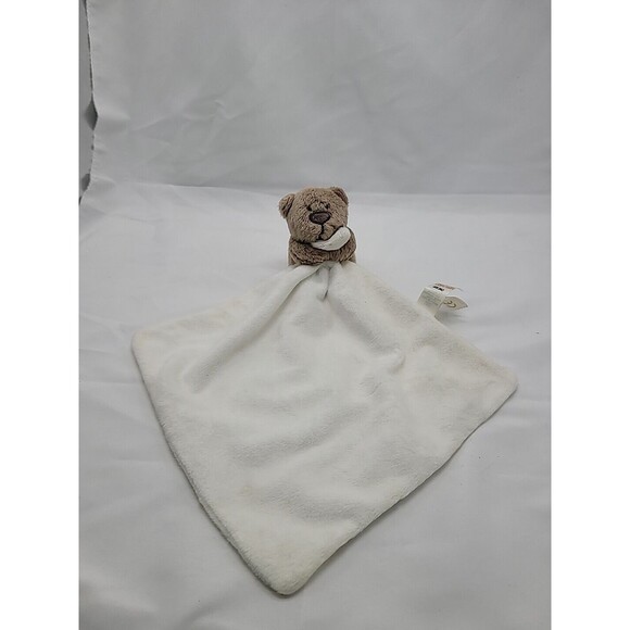 Brown Teddy Bear Cream Lovey Baby Security Blanket Soother Walmart George - Picture 1 of 16